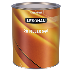 2K FILLER 540 BLACK 1X3L