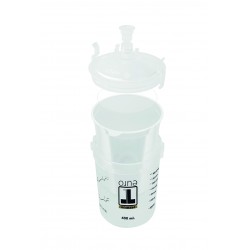 POT PLASTIQUE + COUVERCLE 5L